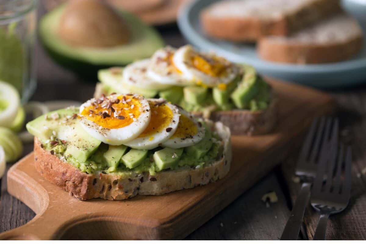 Calgary Breakfast Smashed Avocado on toast