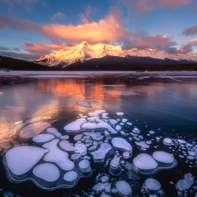 It's ice bubble time! Have you seen them yet?

#RoadTripAlberta